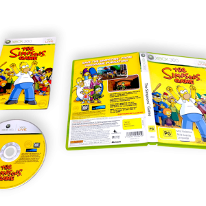 The Simpsons Game (Xbox 360) *EXCELLENT & COMPLETE*