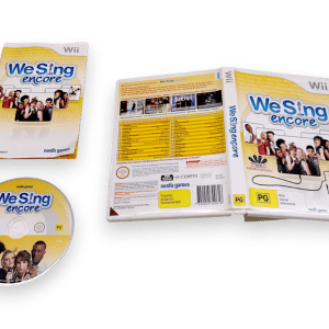 We Sing Encore (Wii) *COMPLETE*