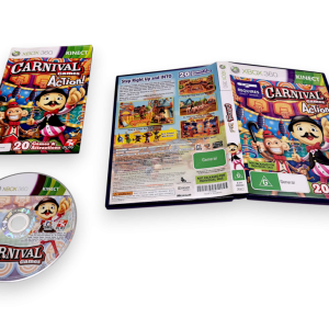 Carnival Games: In Action! (Xbox 360) *COMPLETE*