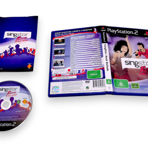 SingStar Party Rock Ballads (PS2)