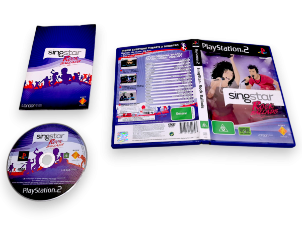 SingStar Party Rock Ballads (PS2)