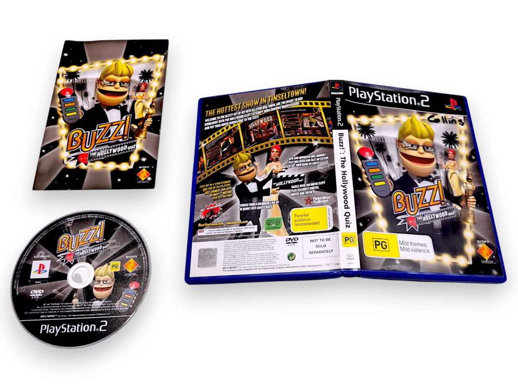 Buzz! The Hollywood Quiz (PS2) *COMPLETE*