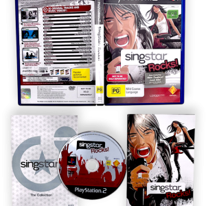 SingStar Rocks (PS2) *EXCELLENT & COMPLETE*