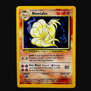 POKEMON TCG - Ninetales (Base Set 12/102 Holo)