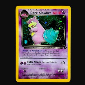 POKEMON TCG - Dark Slowbro (Team Rocket 12/82 Holo)
