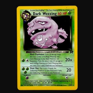POKEMON TCG - Dark Weezing (Team Rocket 14/82 Holo)