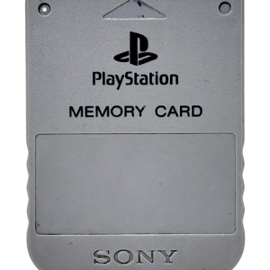 Genuine SONY PlayStation Memory Card (PS1 Memory Card)