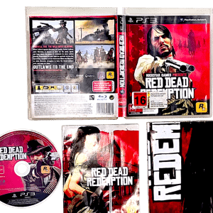 Red Dead Redemption (PS3) COMPLETE w/ Map + Manual