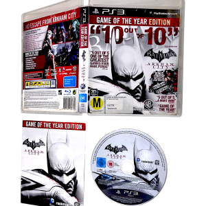 Batman: Arkham City Game of the Year Edition (PS3) COMPLETE