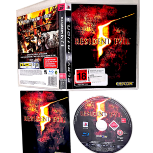 Resident Evil 5 (PS3 ORIGINAL PRINT) COMPLETE