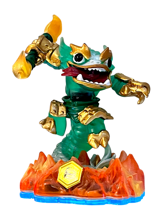 Skylanders Swap Force JADE Fire Kraken Figure (VARIANT)