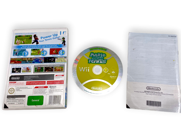 Mario Power Tennis (Wii) *COMPLETE* - Image 2