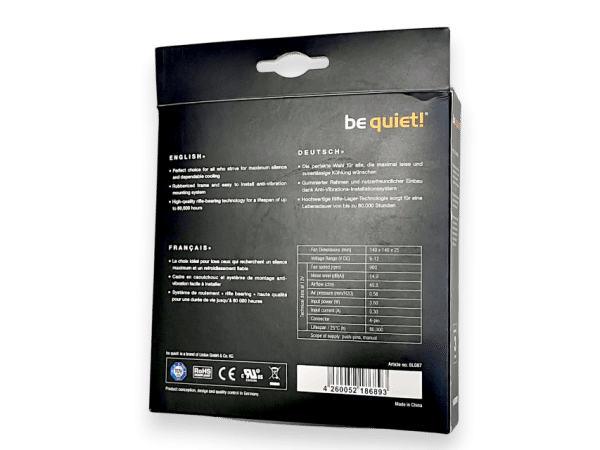 be quiet! Shadow Wings 2 140mm Cooling Fan - Image 2