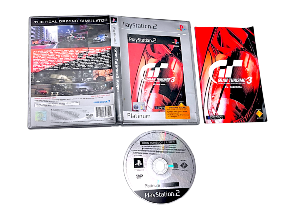 Gran Turismo 3 A-Spec Platinum (PS2) *EXCELLENT & COMPLETE*