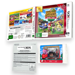 Animal Crossing: Welcome amiibo (3DS) w/ NEW Amiibo Card*