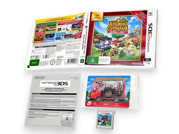 Animal Crossing: Welcome amiibo (3DS) w/ NEW Amiibo Card* - Image 2