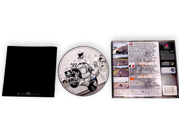 Castrol Honda Superbike Racing (PS1) *EXCELLENT + COMPLETE* - Image 2