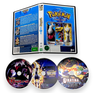 Pokemon - Movie 3 Pack - DVD (Darkrai/Giratina/Arceus) PAL