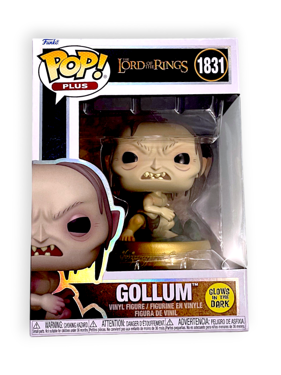 Funko Pop! The Lord of the Rings - Gollum (Glow) Pop! Plus