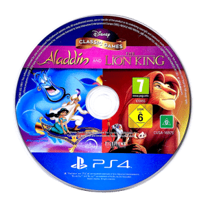 Disney Classic Games: Aladdin and The Lion King (PS4) TWO GAMES!