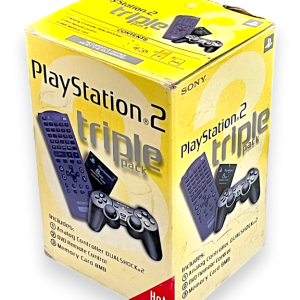 Official SONY PS2 Triple Pack *RARE COLLECTIBLE BOX SET*