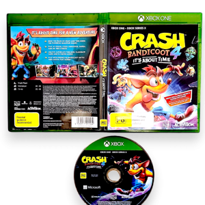 Crash Bandicoot 4: It’s About Time (Xbox One) *EXCELLENT & COMPLETE*