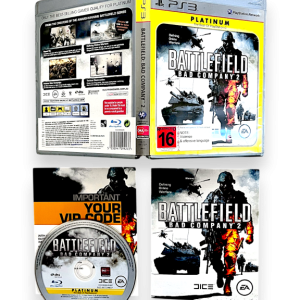 Battlefield: Bad Company 2 (PS3) *MINT COMPLETE*