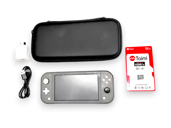 Nintendo Switch Lite Console + Case + Mem Card - Image 2