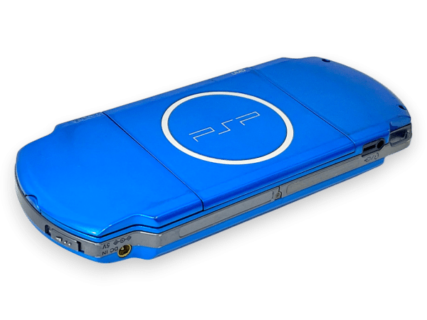 Blue PSP Console + Charger + Carry Case (BLACK SCREEN) - Image 4