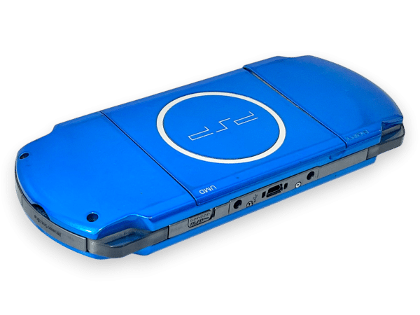 Blue PSP Console + Charger + Carry Case (BLACK SCREEN) - Image 3
