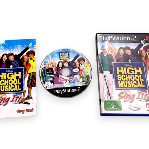 Disney High School Musical: Sing It! (PS2) *COMPLETE*