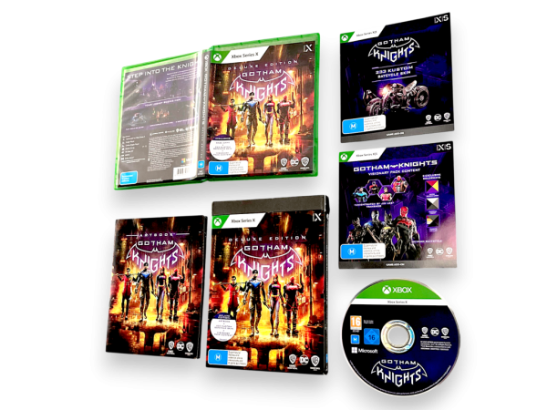 Gotham Knights Deluxe Edition (Xbox Series X) *BOXED, COMPLETE*