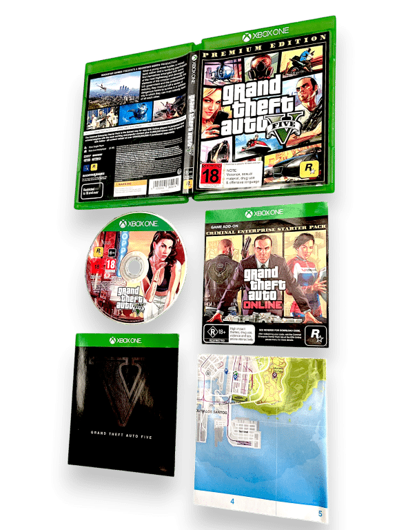 Grand Theft Auto V (Xbox One) *EXCELLENT & COMPLETE*