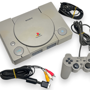 Original Sony PlayStation Console (PS1) + Genuine Controller Bundle