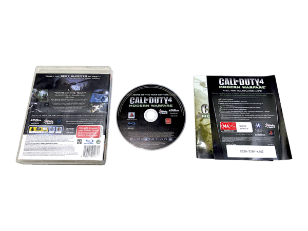 Call of Duty 4: Modern Warfare GAME OF THE YEAR EDITION (PS3) - Image 2
