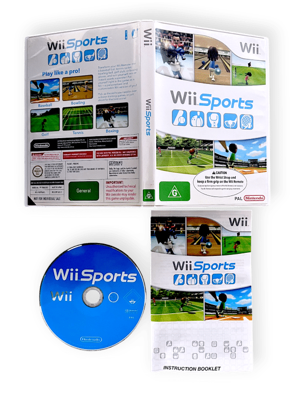 Wii Sports (Wii) *EXCELLENT & COMPLETE*
