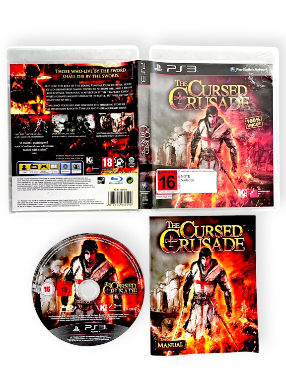 The Cursed Crusade (PS3) *EXCELLENT & COMPLETE*