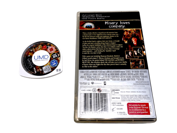 Thir13en Thirteen Ghosts (PSP UMD Movie) *COMPLETE* - Image 2