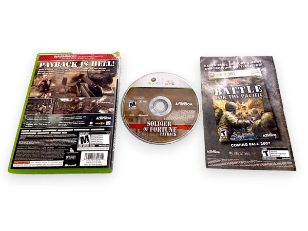 Soldier of Fortune: Payback (Xbox 360) *COMPLETE* - Image 2