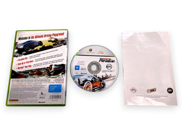 Burnout Paradise (Xbox 360) *TIDY & COMPLETE* - Image 3