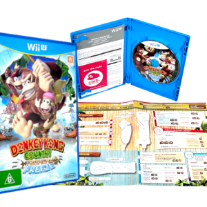 DONKEY KONG Tropical Freeze (Wii U NZ PRINT) *MINT COMPLETE*