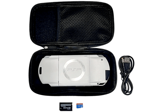 PSP 1000 Series Console + Charger / Mem Card / Case - Image 2