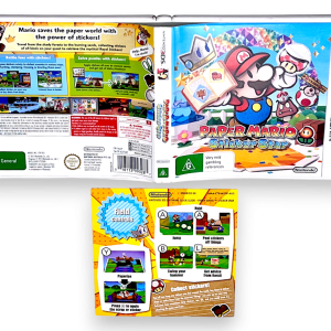 Paper Mario: Sticker Star (Nintendo 3DS) NO CARTRIDGE