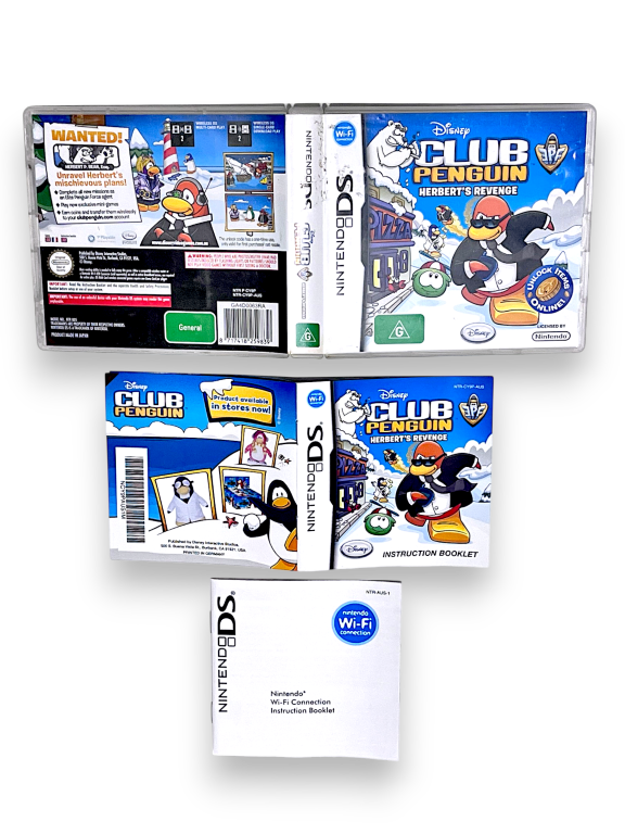 Club Penguin: Herbert’s Revenge (Nintendo DS) NO CARTRIDGE