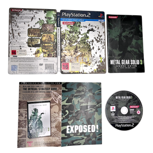 Metal Gear Solid 3: Snake Eater (PS2) STEELBOOK EDITION