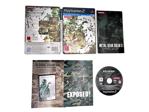 Metal Gear Solid 3: Snake Eater (PS2) STEELBOOK EDITION