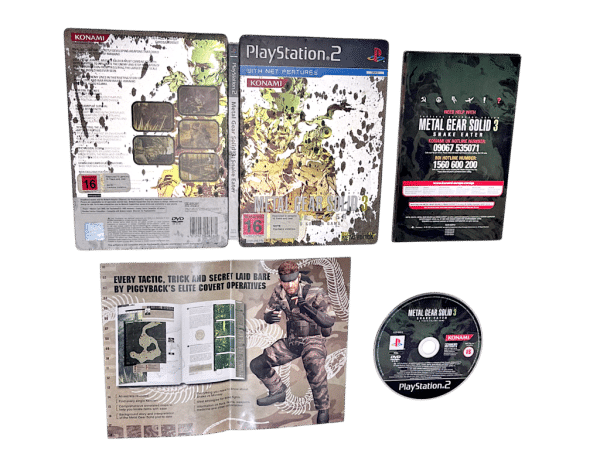 Metal Gear Solid 3: Snake Eater (PS2) STEELBOOK EDITION - Image 2