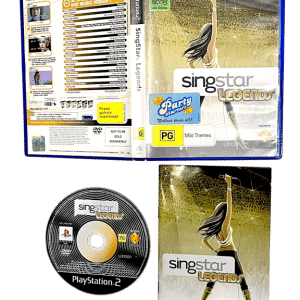 SingStar Legends (PS2) *COMPLETE*