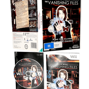 Cate West: The Vanishing Files (Wii) *EXCELLENT & COMPLETE*