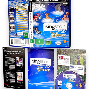 SingStar Singalong with Disney (PS3) *EXCELLENT & COMPLETE*
